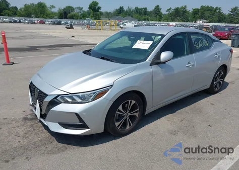 2021 Nissan Sentra Sv z USA, uszkodzony, nr VIN 3N1AB8CV4MY294585